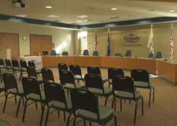 The City of Escanaba Council Chambers