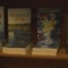 Hyde's books on display at Canterbury Bookstore on Ludington Street.