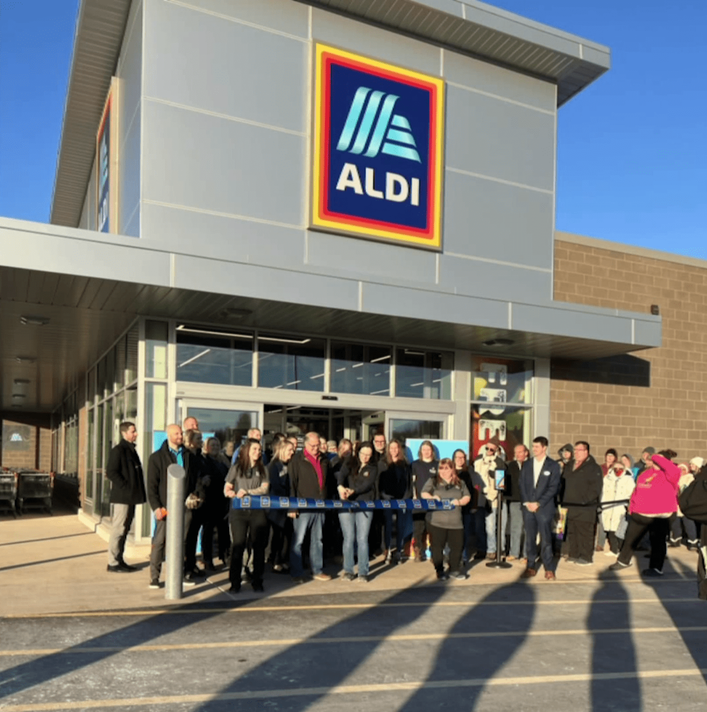 ALDI Grocery Store grand opening delights Iron Mountain with affordable