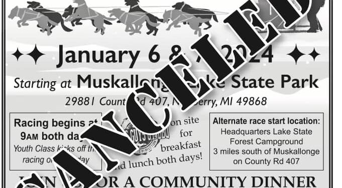 Courtesy: Tahquamenon Country Sled Dog Race