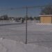 The Webster Wading Pool beneath a blanket of snow