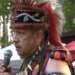 tribal elder opens the 46th Baraga pow wow