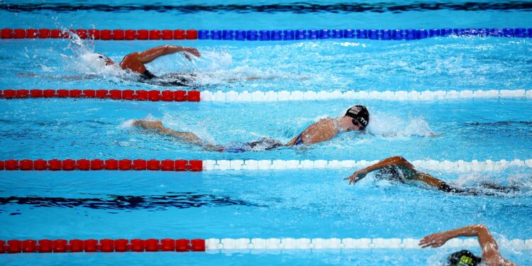 (Agustin Marcarian/Reuters via CNN Newsource) 	By winning a silver medal in the women’s 4x200m freestyle relay, Ledecky became the most decorated female US Olympian of all-time with 13 total medals.