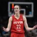 (Brynn Anderson/AP via CNN Newsource) Another game, another slice of history for Indiana Fever star Caitlin Clark.