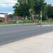 (MDOT photo) The four-lane boulevard section of Townsend Avenue in front of Michigan Technological University’s campus was converted to two lanes with designated turn lanes at major intersections. These changes have improved traffic flow and increased pedestrian safety.