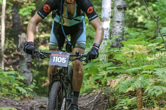 mountain bikers race in the Marji Gesick 100