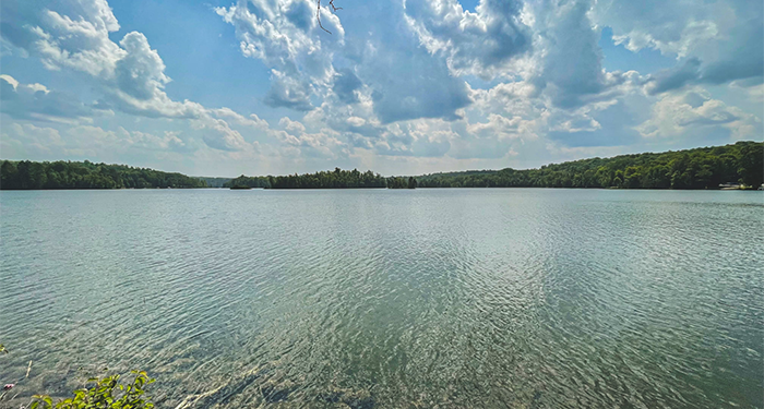 (Courtesy: Michigan Department of Natural Resources) Bewabic State Park is situated on Fortune Lake, which is part of the Fortune Lakes Chain. It is one of just a few state parks that allow the operation of an ORV between the campground and nearby ORV trails.