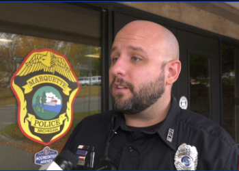 the forecast calls for rain on Halloween night, and with it getting darker earlier, the combination makes visibility an issue for trick or treaters and drivers out on the roads. Marquette schools resource officer Jeff zarney says common sense safety precautions should never be overlooked.