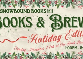 IF YOU ARE LOOKING FOR A HOLIDAY GIFT FOR THE READER IN YOUR LIFE, SNOWBOUND BOOKS HAS THE ANSWER. THEY ARE HOSTING A SPECIAL HOLIDAY EDITION OF BOOKS AND BREWS THIS SUNDAY AFTERNOON AT THE ORE DOCK BREWERY IN MARQUETTE. THIS EDITION OF THE BOOK FAIR WILL HAVE BOOKS FOR ALL AGES, FROM CHILDREN'S ACTIVITY BOOKS TO COOKBOOKS TO ADULT FICTION AND THE CLASSICSOWNER DANA WELSHANS SAYS IT'S ALL ABOUT SPREADING THE JOY OF READING.