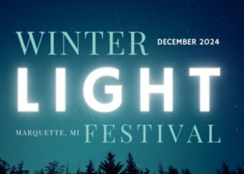 THE WINTER LIGHT FESTIVAL IS A COMBINATION OF SEVERAL HOLIDAY-RELATED EVENTS. THE CELEBRATION INCLUDES THE POPULAR LASER LIGHT SHOW ON THE LOWER HARBOR ORE DOCK'S NORTHEAST FACE, THE LIGHTING OF THE CITY'S CHRISTMAS TREE, THE ANNUAL HOLIDAY PARADE, FESTIVE HOLIDAY LIGHTS DOWNTOWN AND A NEW ATTRACTION CALLED OSCILLATION. SUSAN ESTLER, EXECUTIVE DIRECTOR OF TRAVEL MARQUETTE SAYS COMBINING ALL THESE EVENTS INTO ONE FESTIVAL WILL HOPEFULLY DRAW MORE PEOPLE. It's a series of different events. Some are events that have existed for a while, but it's kind of bundled together so that it is something special and something unique. DDA is involved with it, as well as The Arts and Culture and Public Arts Commission.