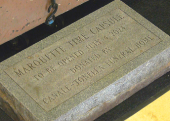 The Marquette Parks and Recreation advisory board today announced that they are now taking suggestions for items to be placed in the time capsule set to be buried this coming Fourth of July.