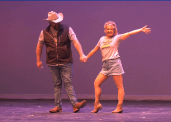 Dancing with our stars took to the Forest Roberts Theatre stage Thursday for their 10th annual charity benefit.