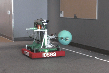 An award-winning high school robotics team from Marquette held a demonstration today to bring awareness to robotics and all the career opportunities available in this exciting field.