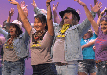 Dancing with our stars took to the Forest Roberts Theatre stage this evening for their 10th annual charity benefit.