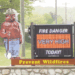With dry conditions across the region and high winds, with low humidity expected to continue, much of the U.P. is under a wildfire red flag warning.