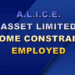 The Alice report is a comprehensive report that examines the financial hardship of households in the United States, specifically, those who are not considered poor by the federal poverty guidelines, but are still struggling to afford basic necessities.