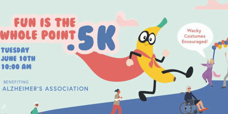Every year, the residents of Brookridge Heights take part in a point five K run/walk to benefit the Alzheimer's Association. It's a precursor to the walk to end Alzheimer's, which takes place in September.
