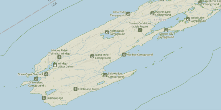 Two campers were found dead at Isle Royale National Park last week. Their bodies were discovered on June 8 at South Lake Desor campground