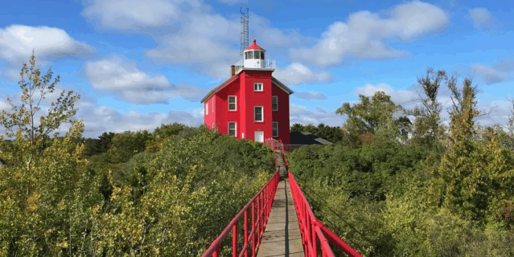 The tours look at maritime commerce and its connection to the city, as Marquette would not exist without this harbor sentry.