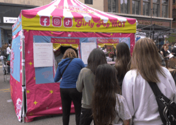 The Wednesday Night Farmers Market fills downtown Marquette with all kinds of goods, Including fresh produce and delicious food.