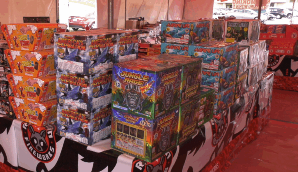 At Spread Eagle Fireworks in Marquette, they're loaded for bear. Literally. The amount of state-of-the-art pyrotechnics up for sale is impressive.