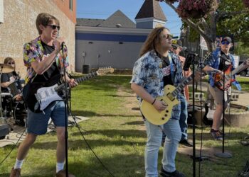 Image of local band PickStop courtesy of the Escanaba DDA