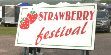 The Copper Country Strawberry Festival began Friday in Chassell. Remember that strawberry supplies are limited due to their popularity.