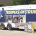 Today, the Michigan State Police hosted its second annual troopers on tour, Basketball Cop event in Marquette for the first time