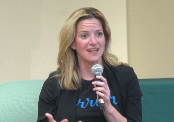 The friends of Marquette’s Peter White Public Library and Snowbound books welcomed Michigan Secretary of State and gubernatorial candidate Jocelyn Benson for an intimate evening centered around her new memoir