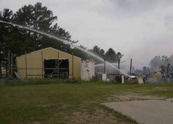 Photo taken by a WZMQ 19 reporter on the scene.