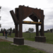 Northern Michigan University debuted the new entrance to its lakeside soccer field today with a ribbon-cutting of the new entrance to the men's and women's soccer pitch.