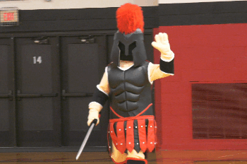 Today was the first day of classes for Marquette Senior High School, and before the first bell sounded, the student body was introduced to their new mascot.
