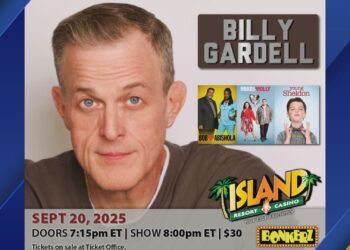 Image courtesy of The Island Resort & Casino and Billy Gardell