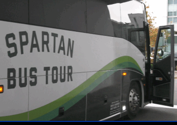 Michigan State University is hitting the road. The destination? The U.P.