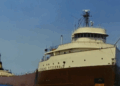 Ric Mixter and musician dan hall bring the story of the Edmund Fitzgerald to life in a multimedia concert tomorrow night in Jamrich hall.