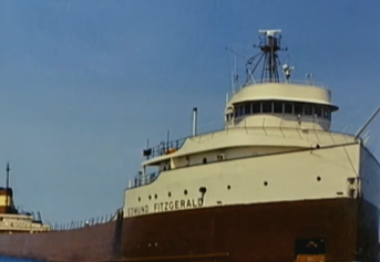 Ric Mixter and musician dan hall bring the story of the Edmund Fitzgerald to life in a multimedia concert tomorrow night in Jamrich hall.