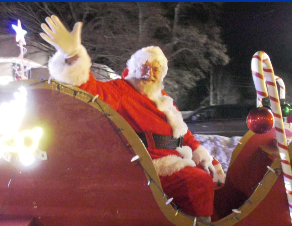 Santa Claus is coming to town, by way of North Third Street. The merry old elf and the rest of the holiday parade made their way down to the Marquette Commons for the official start of Marquette's Christmas season.