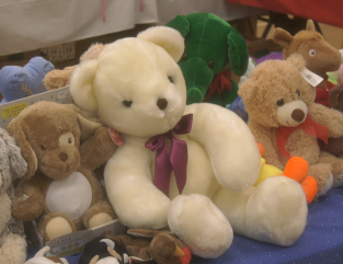 The families were invited to shop free of charge for toys, clothing and gifts, giving parents the chance to provide for their children during a challenging time of year.