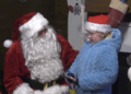 Tonight was the last night of the season to greet Santa, who met with kids each Thursday evening since Thanksgiving.