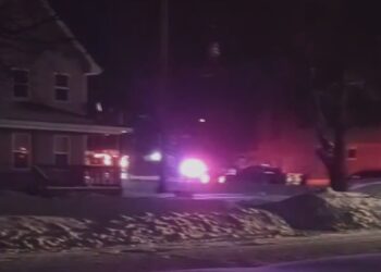 Image taken from video provided to WZMQ 19 News by Kaylee Ansell