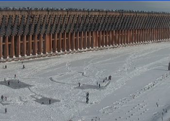 After reports of a person falling through the ice Monday morning, the Marquette Fire Department issued a warning for all persons to stay off the ice.