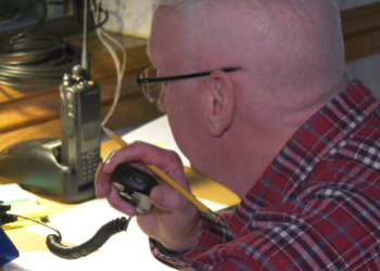 Far from the cheering fans and the amazing animal athletes sprinting down Washington Street is the quiet nerve center of the UP 200. Where all the logistics are handled.