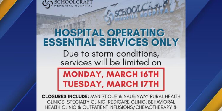 Courtesy: Schoolcraft Memorial Hospital