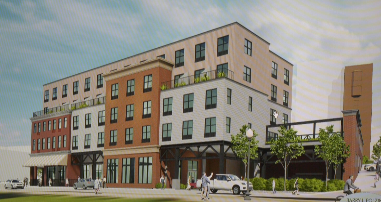 The first phase of the project which includes the new freestanding Trestle Hotel to be built along the 100 block of South Lakeshore Boulevard