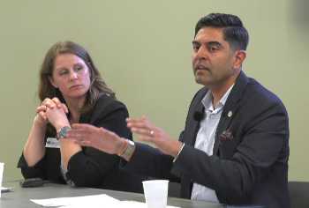 Across Michigan, rural communities are struggling with growing barriers to affordable health care because of this crisis, the Committee to Protect Health Care brought in health care professional and candidate for the Michigan State House, Anna Rink and State Representative Ranjeev Puri, leader of the house Democrats for a conversation on what's at stake, how to strengthen and protect rural health care and a chance to ask questions. The overwhelming concern was access and the cost of health care.