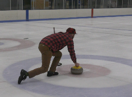 Curling may look simple, but this Olympic sport is all about precision. Two teams take turns sliding heavy granite stones toward a target known as the house.