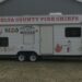 The current fire safety trailer
