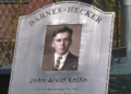 A groundbreaking took place today at the future home of the Barnes-Hecker Memorial Park
