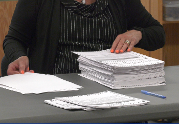 The Marquette County Board of Canvassers met today to perform the recount of the May 5th ballot in four precincts. In a hand count of the ballots, every vote matched the results reported on election day. The recount changes nothing.