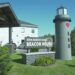 The entrance to the Mariucci Family Beacon House.